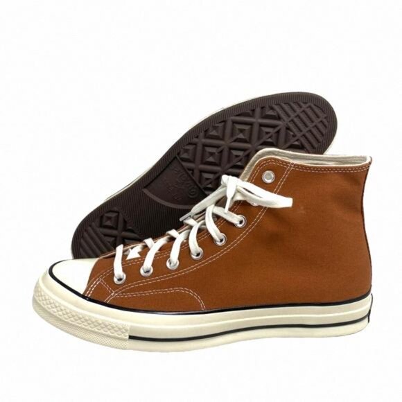 Converse Chuck 70 Tawny Owl For Men Shoes Canvas Sneakers A04588C Skate Top High - Picture 8 of 10